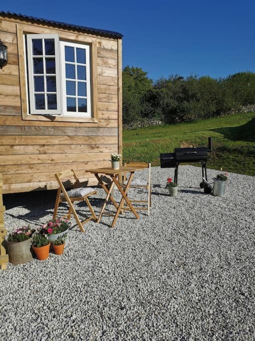 Elvan Farm Shepherd'S Hut Villa Exeter Exterior foto