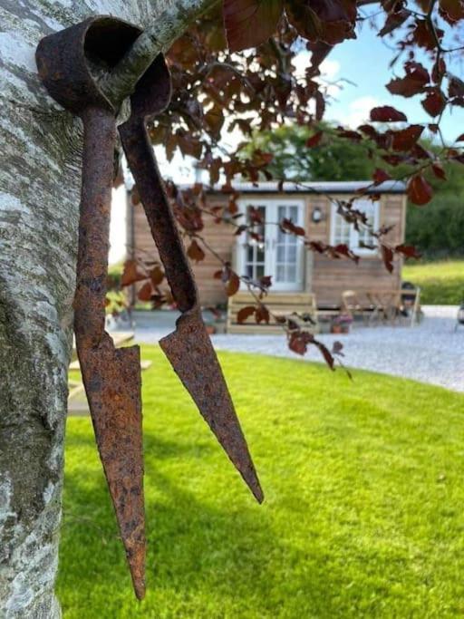 Elvan Farm Shepherd'S Hut Villa Exeter Exterior foto