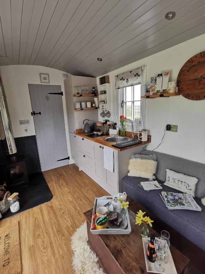 Elvan Farm Shepherd'S Hut Villa Exeter Exterior foto