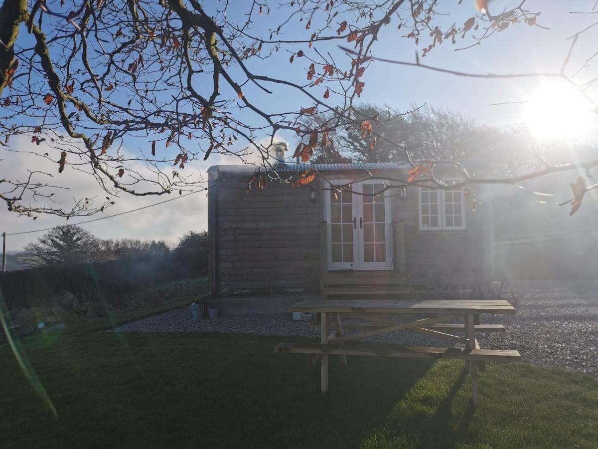 Elvan Farm Shepherd'S Hut Villa Exeter Exterior foto